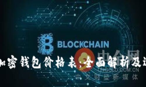 比特币加密钱包价格表：全面解析及选购指南